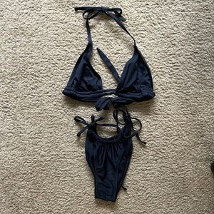 Size MEDIUM, Target bikini, worn once, tie bottoms